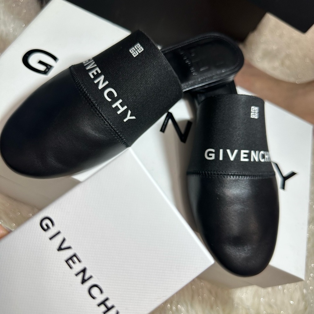 Givenchy Black Slip-On Shoes